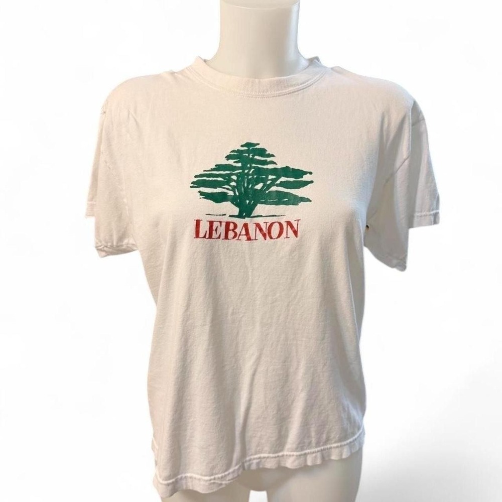 0058 Vintage Bignd Size Small Lebanon Tshirt